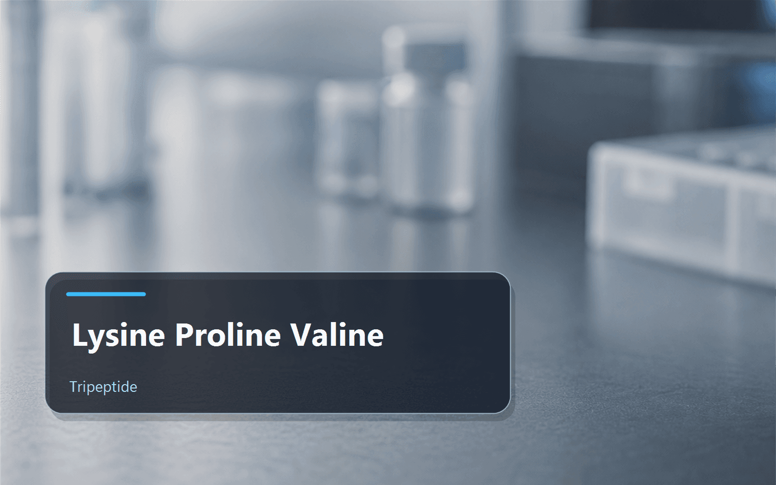 Blog thumbnail for Lysine Proline Valine tripeptide context