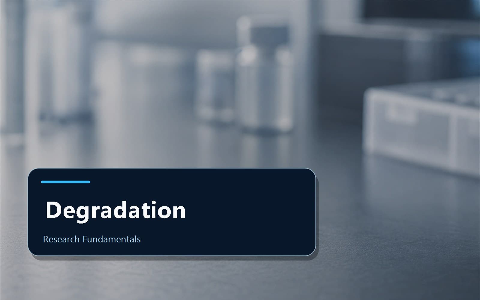 Scientific editorial image for peptide degradation pathways