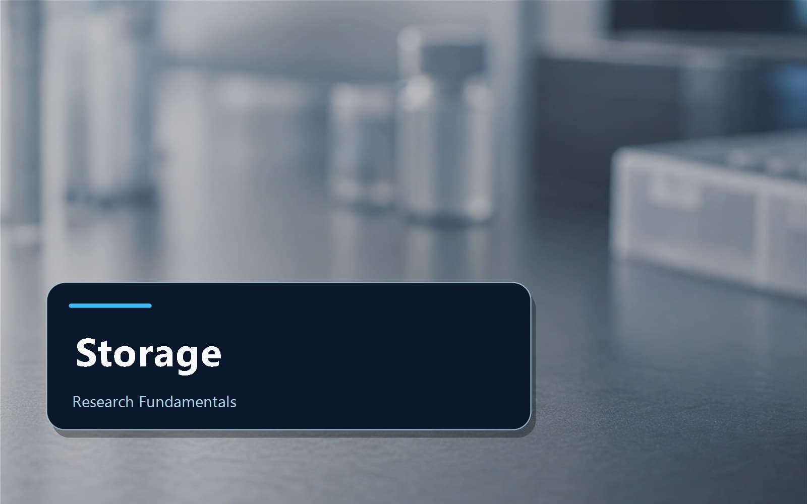 Scientific editorial image for peptide storage and stability